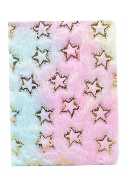 TAROS UNİCK COLOR PELUŞ STARS HATIRA DEFTERİ - TAROS