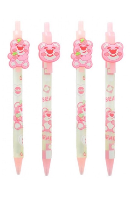TAROS UNİCK COLOR PİNK CUTE BEER UÇLU VERSATİL KALEM - TAROS