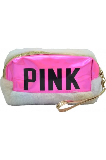 TAROS UNICK COLOR PINK PELUŞ KALEM KUTU KALEMLİK - TAROS