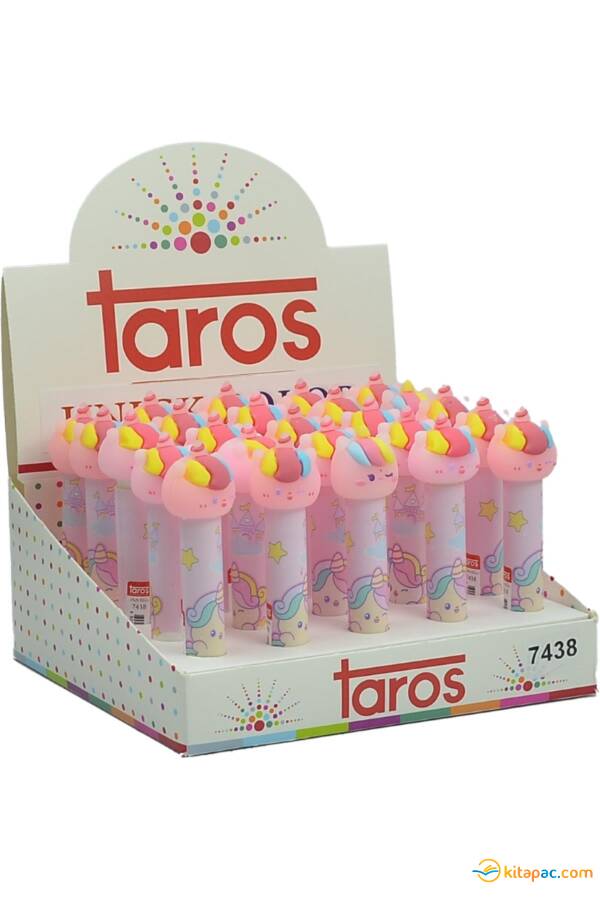 TAROS UNİCK COLOR PİNK UNİCORN BASMALI SİLGİ - 1