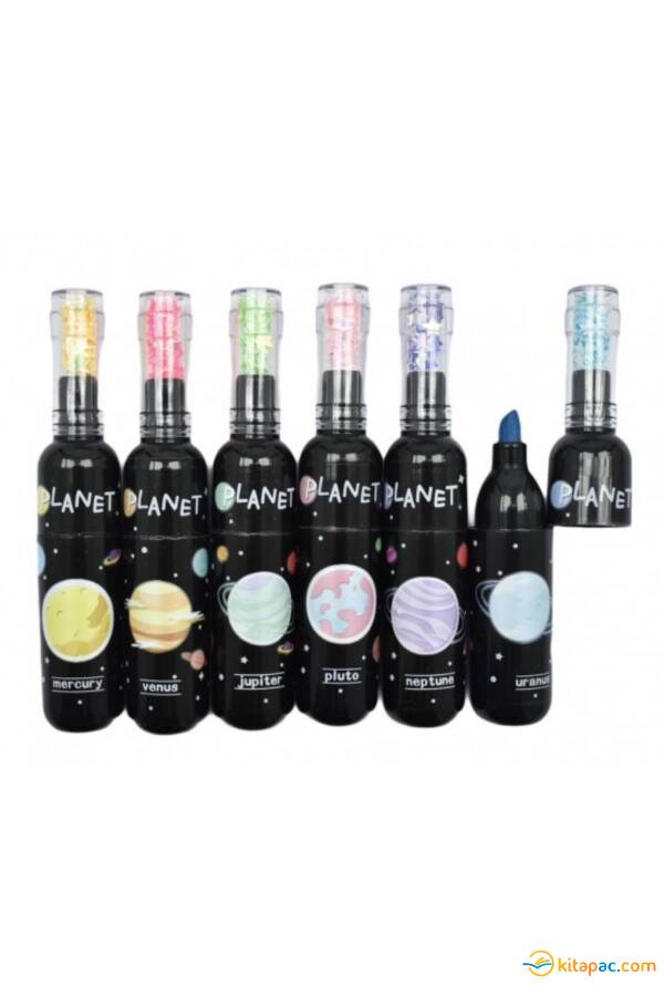 TAROS UNICK COLOR PLANET MİNİ FOSFORLU KALEM - 1