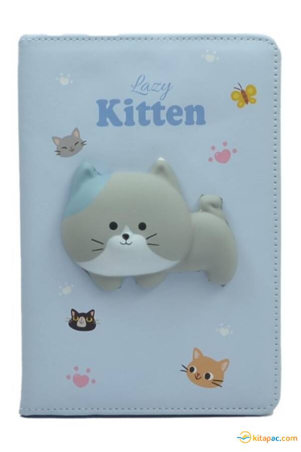 TAROS UNİCK COLOR PUFFY ANİMALS DERİ A5 NOT DEFTERİ - 1