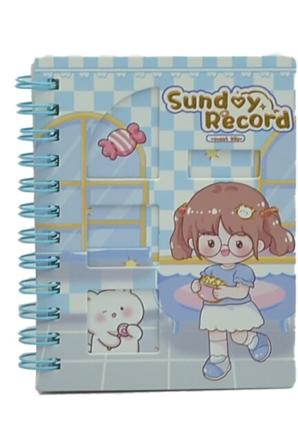 TAROS UNİCK COLOR SUNDAY RECORD NOT DEFTERİ - TAROS