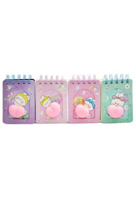 TAROS UNİCK COLOR TAVŞAN KALPLİ SPR NOT DEFTERİ - TAROS