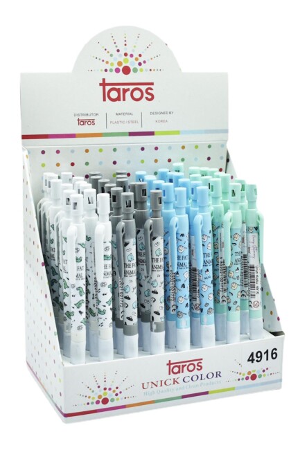 TAROS UNİCK COLOR VERSATİL KALEM ŞEKİLLİ DİNAZOR 2 mm. - TAROS