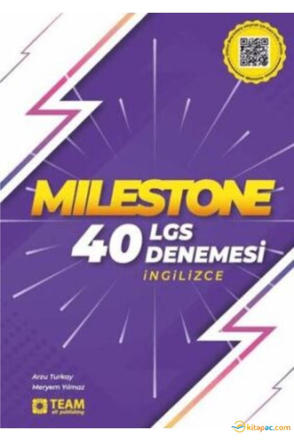 TEAM MİLESTONE 8.Sınıf İNGİLİZCE 40 DENEME - 1