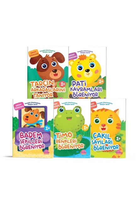 TEMATİK ÇIKARTMALARLA GELİŞİM SERİSİ 5 li SET - DİKKAT ATÖLYESİ YAYINLARI