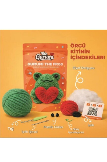 THE GURUMİ KURBAĞA ÖRGÜ ÖĞRENME KİTİ - THE GURUMİ