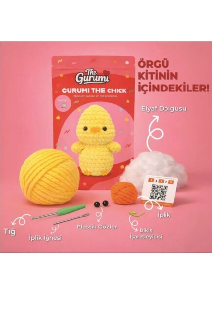 THE GURUMİ CİVCİV ÖRGÜ ÖĞRENME KİTİ - THE GURUMİ