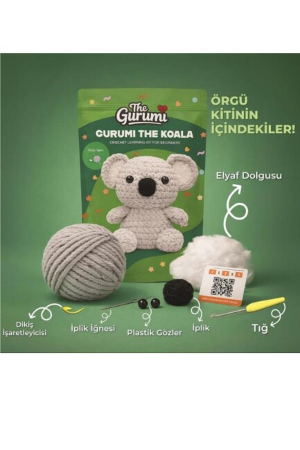 THE GURUMİ KOALA ÖRGÜ ÖĞRENME KİTİ - THE GURUMİ
