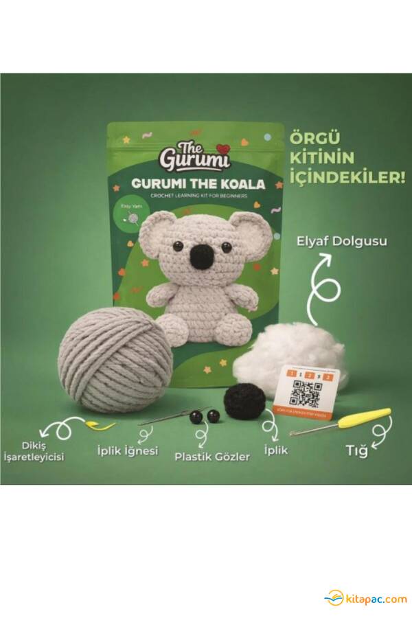 THE GURUMİ KOALA ÖRGÜ ÖĞRENME KİTİ - 1