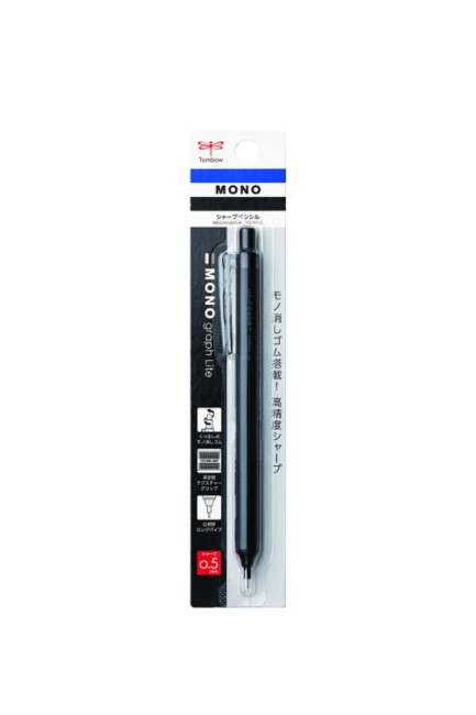 TOMBOW MONO GRAPH LİTE 0,5mm.UÇLU KALEM - Siyah - TOMBOW