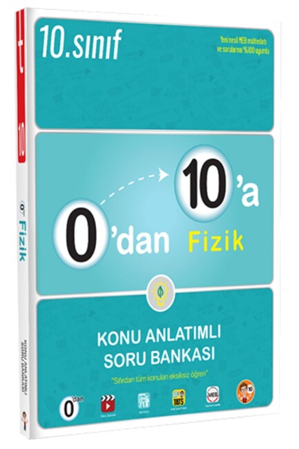 TONGUÇ 0 dan 10 a FİZİK Konu Anlatımlı Soru Bankası - TONGUÇ YAYINLARI