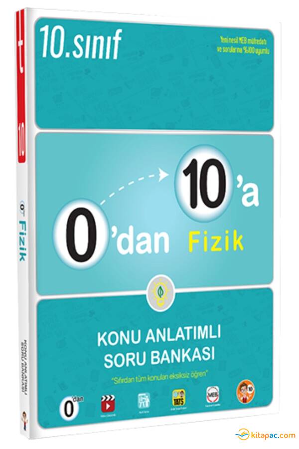 TONGUÇ 0 dan 10 a FİZİK Konu Anlatımlı Soru Bankası - 1