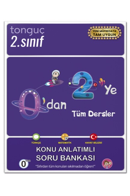 TONGUÇ 0 DAN 2 YE KONU AMNLATIMLI SORU BANKASI - TONGUÇ YAYINLARI