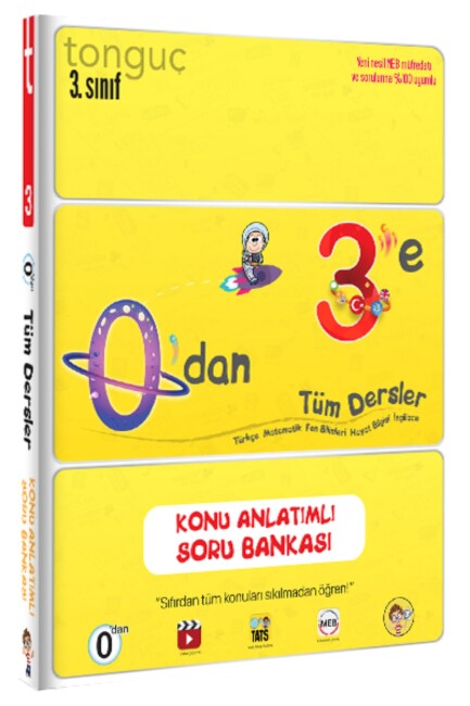 TONGUÇ 0 DAN 3 E Konu Anlatımlı Soru Bankası - TONGUÇ YAYINLARI