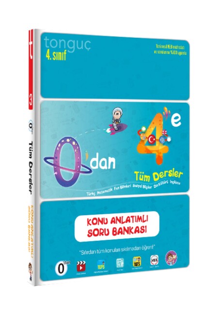 TONGUÇ 0 DAN 4 E Konu Anlatımlı Soru Bankası - TONGUÇ YAYINLARI