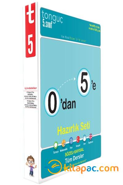 TONGUÇ 0 dan 5 e Konu Anlatımlı Soru Bankası SETİ - 2