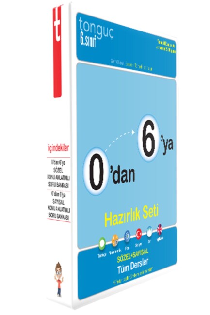 TONGUÇ 0 DAN 6 YA KONU ANLATIMLI SORU BANKASI SETİ - TONGUÇ YAYINLARI