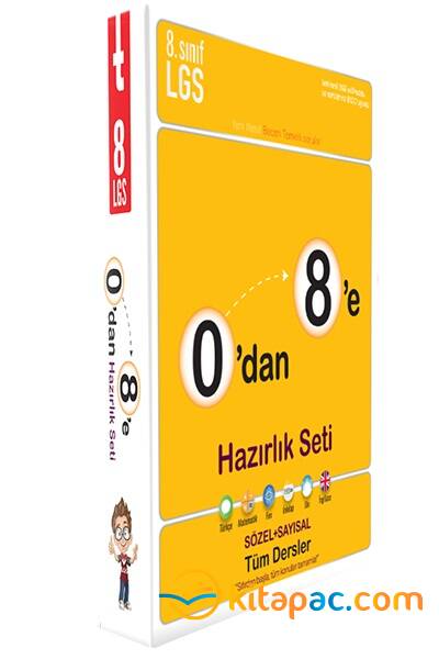 TONGUÇ 0 dan 8 e Konu Anlatımlı Soru Bankası HAZIRLIK SETİ - 1