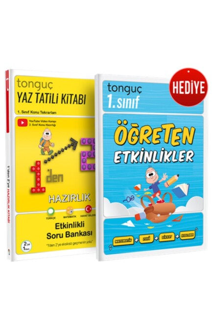 TONGUÇ 1 den 2 ye HAZIRLIK KİTABI - TONGUÇ YAYINLARI