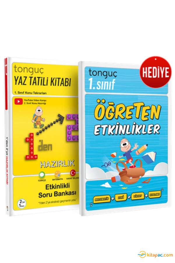 TONGUÇ 1 den 2 ye HAZIRLIK KİTABI - 1