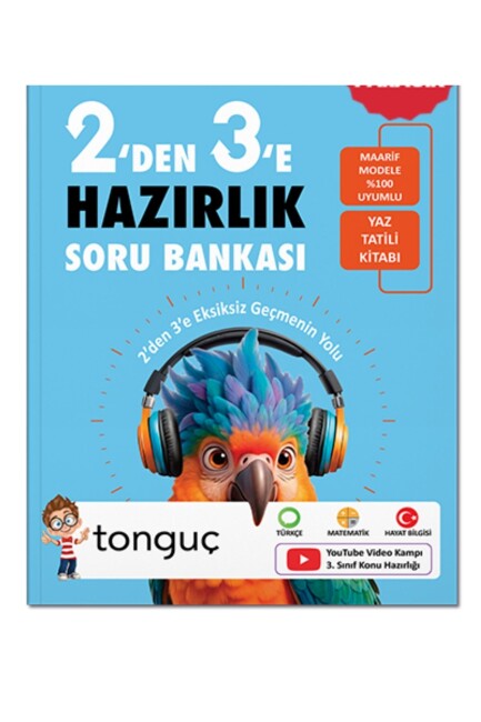 TONGUÇ 2 DEN 3 E HAZIRLIK SETİ - TONGUÇ YAYINLARI