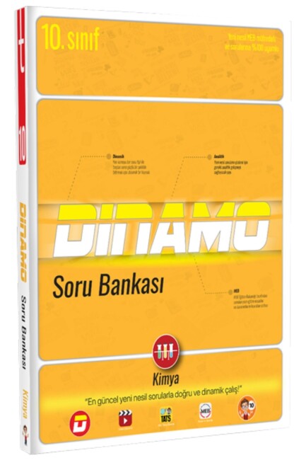 TONGUÇ 10.Sınıf KİMYA DİNAMO Soru Bankası - TONGUÇ YAYINLARI