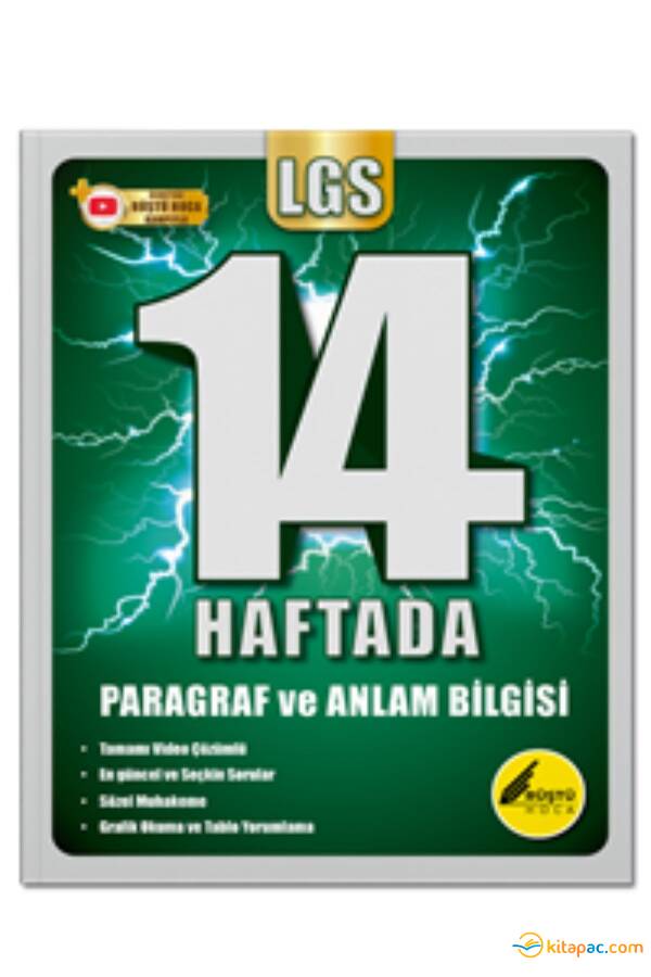 TONGUÇ 14 HAFTADA LGS PARAGRAF VE ANLAM BİLGİSİ - 1