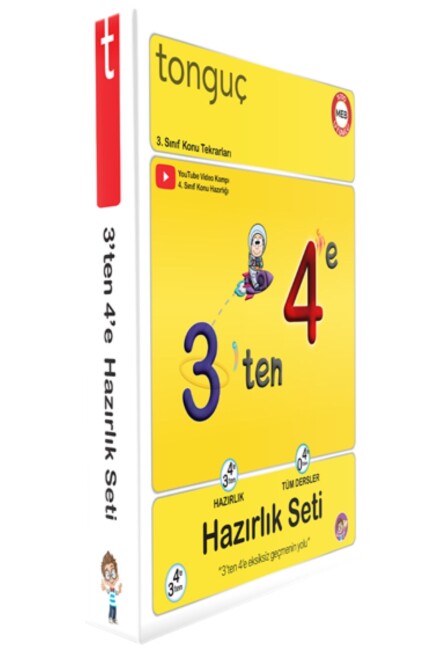 TONGUÇ 3 ten 4 e HAZIRLIK SETİ - TONGUÇ YAYINLARI