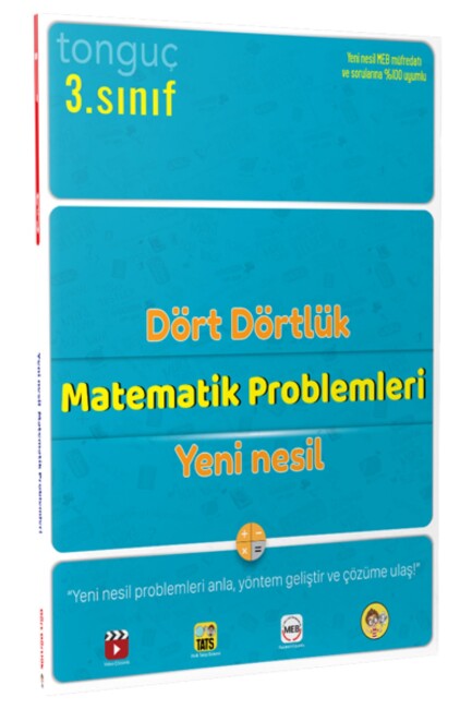 TONGUÇ 3.Sınıf YENİ NESİL MATEMATİK Soru Bankası - TONGUÇ YAYINLARI