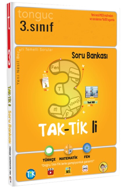 TONGUÇ 3.Sınıf TAKTİKLİ Soru Bankası - TONGUÇ YAYINLARI