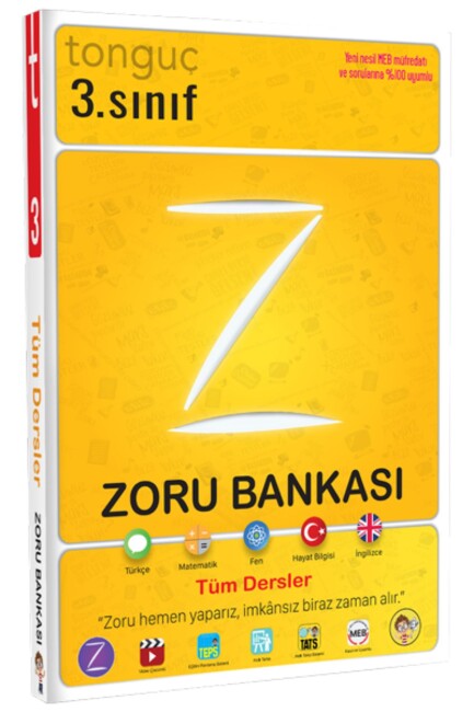 TONGUÇ 3.Sınıf TÜM DERSLER Zoru Bankası - TONGUÇ YAYINLARI