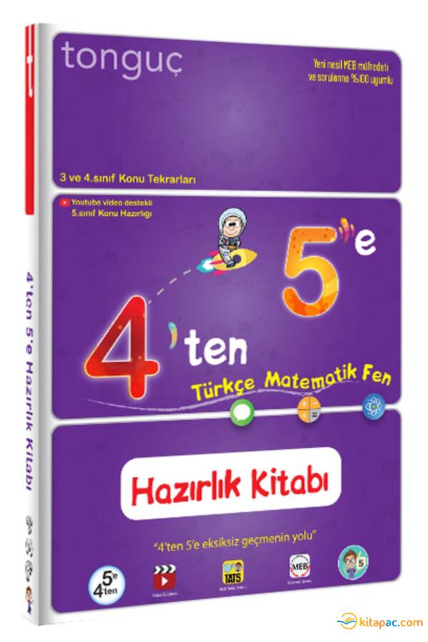 TONGUÇ 4 ten 5 e HAZIRLIK KİTABI - 1