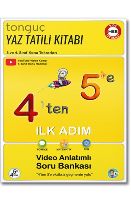 TONGUÇ 4 ten 5 e HAZIRLIK KİTABI - TONGUÇ YAYINLARI