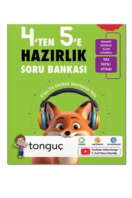 TONGUÇ 4 TEN 5 E HAZIRLIK SETİ - TONGUÇ YAYINLARI
