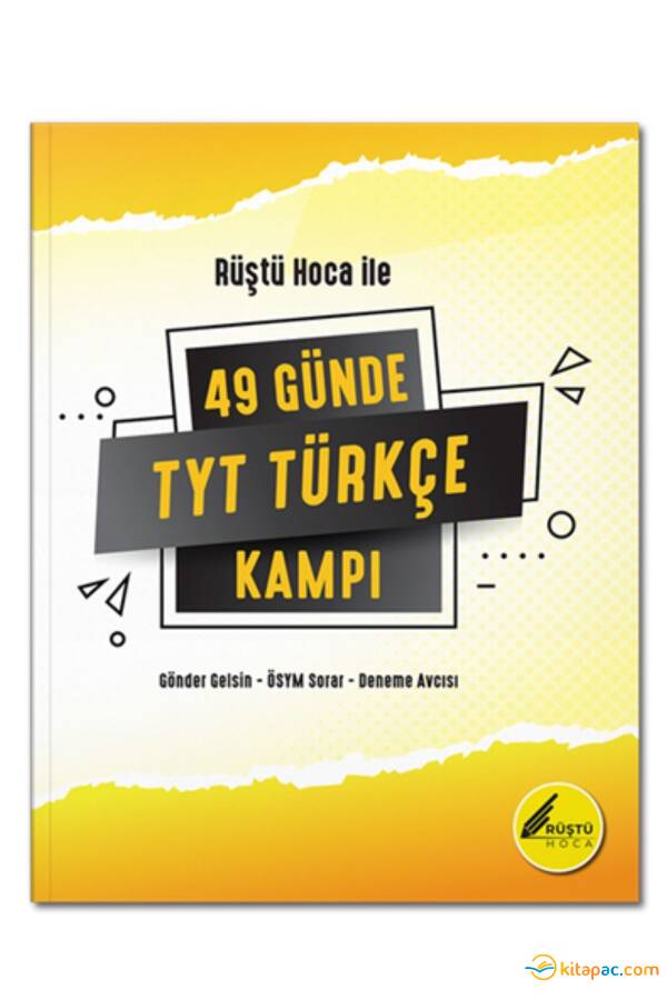 49 Günde TYT TÜRKÇE KAMPI RÜŞTÜ HOCA ile - 1