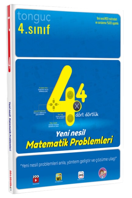 TONGUÇ 4.Sınıf YENİ NESİL MATEMATİK Soru Bankası - TONGUÇ YAYINLARI