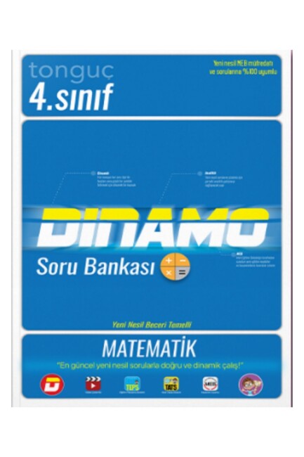 TONGUÇ 4.Sınıf MATEMATİK Dinamo Soru Bankası - TONGUÇ YAYINLARI