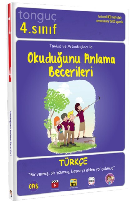 TONGUÇ 4.Sınıf OKUDUĞUNU ANLAMA BECERİLERİ - TONGUÇ YAYINLARI