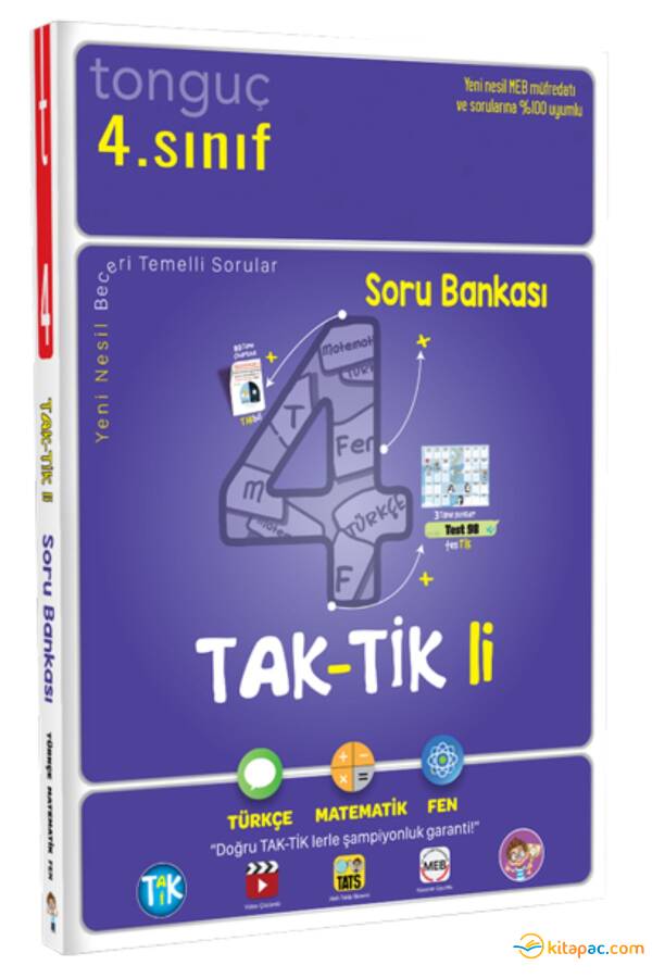 TONGUÇ 4.Sınıf TAKTİKLİ Soru Bankası - 1