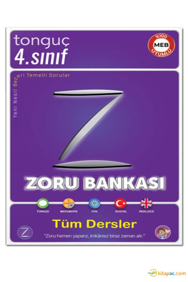 TONGUÇ 4.Sınıf TÜM DERSLER ZORU BANKASI - 1