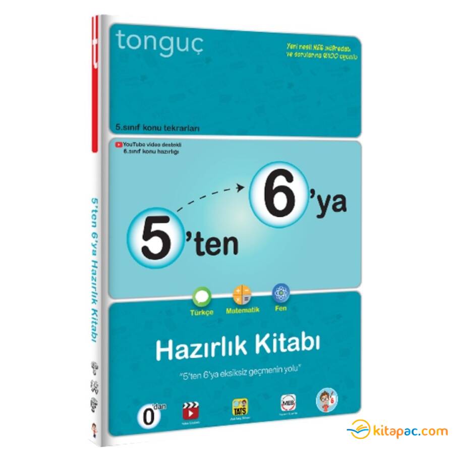 TONGUÇ 5 ten 6 ya Hazırlık Kitabı - 1