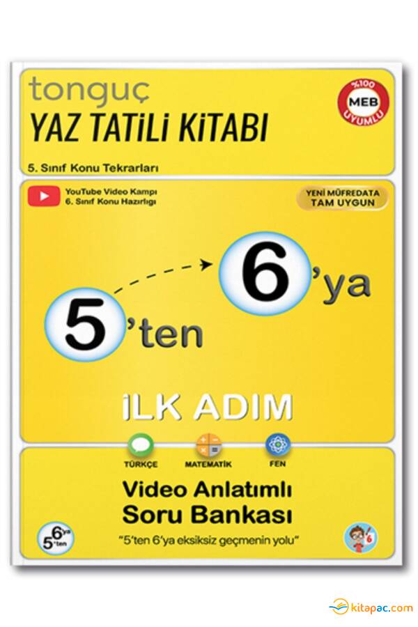 TONGUÇ 5 ten 6 ya HAZIRLIK KİTABI - 1