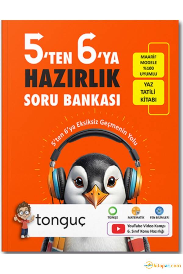 TONGUÇ 5 ten 6 ya HAZIRLIK KİTABI SORU BANKASI - 1