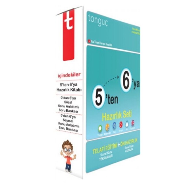 TONGUÇ 5 ten 6 ya HAZIRLIK SETİ - TONGUÇ YAYINLARI