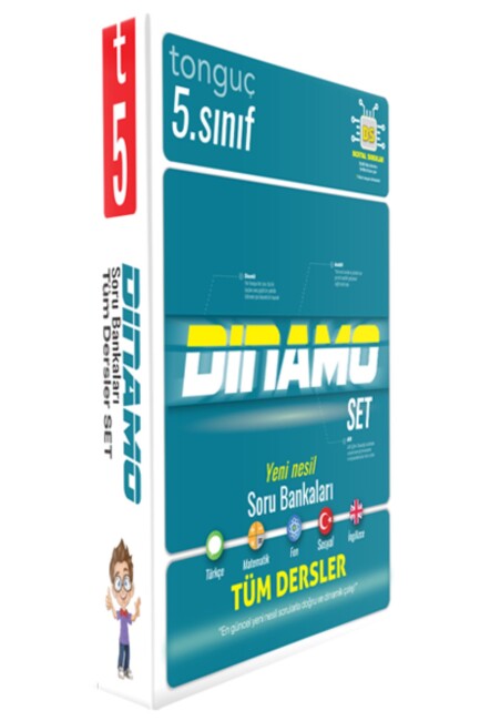 TONGUÇ 5.Sınıf DİNAMO TÜM DERSLER Soru Bankası SETİ - TONGUÇ YAYINLARI