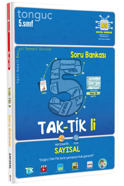TONGUÇ 5.Sınıf TAKTİKLİ SAYISAL Soru Bankası - TONGUÇ YAYINLARI
