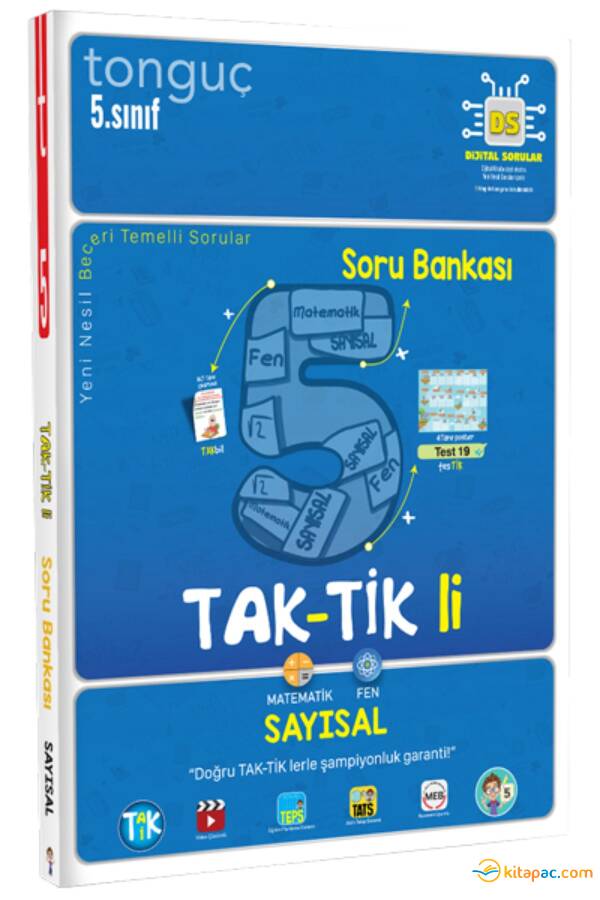 TONGUÇ 5.Sınıf TAKTİKLİ SAYISAL Soru Bankası - 1