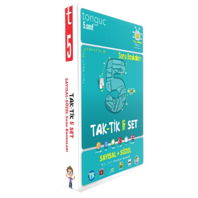 TONGUÇ 5.Sınıf TAKTİKLİ TÜM DERSLER Soru Bankası SETİ - TONGUÇ YAYINLARI